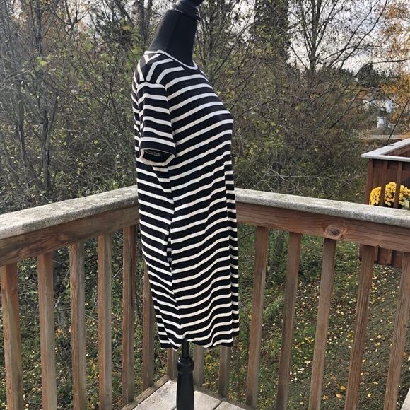Striped Tshirt Dress SZ S - Picture 2 of 6